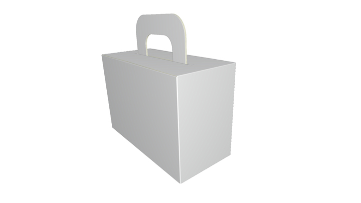 A60.00.00.02.84 Auto Closure - Two-Flap Carrying Handle Tuck-In Side Flaps