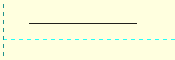 A horizontal line - parallel to Ox.